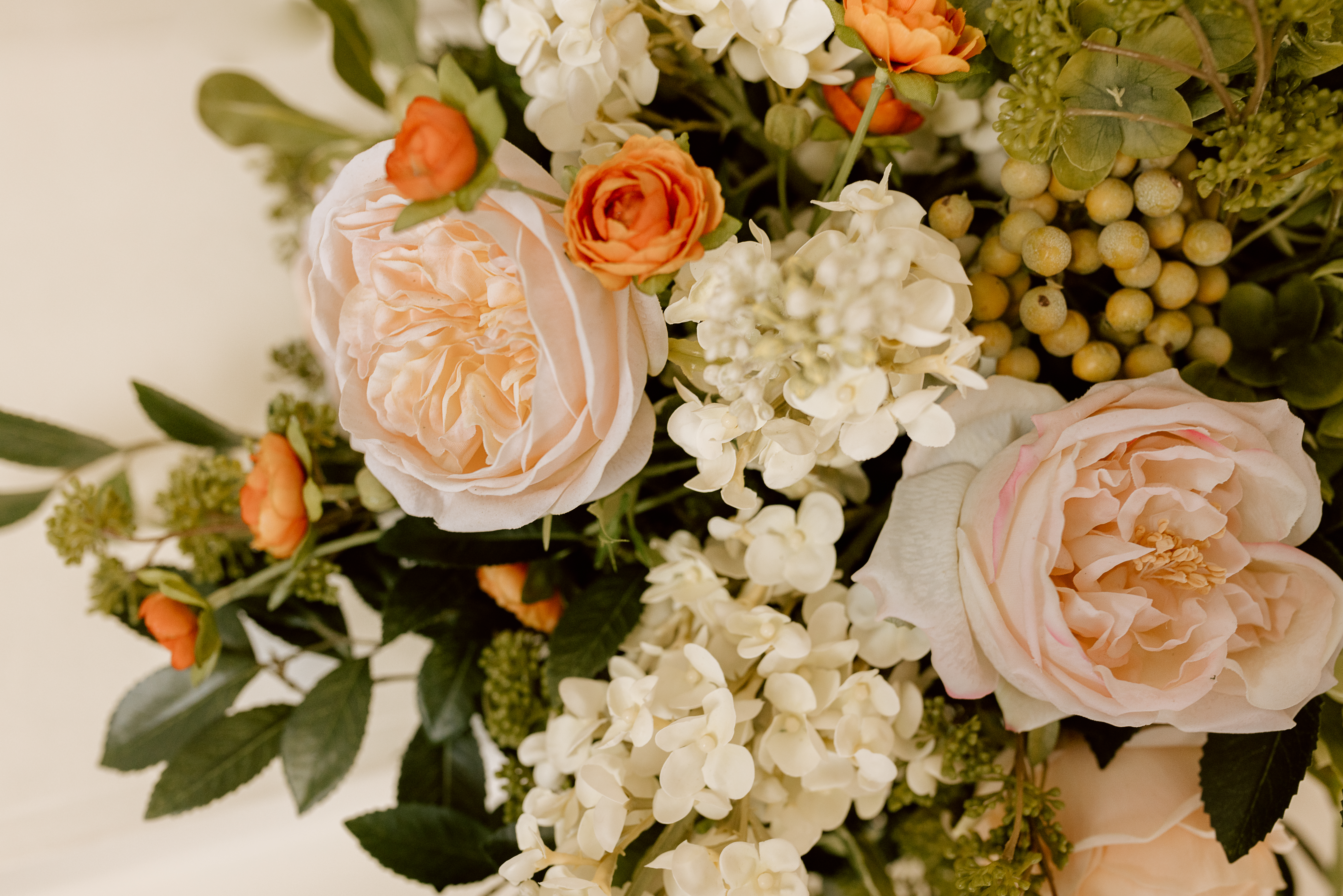 Luxury wedding floral design by Borrowed Heritage