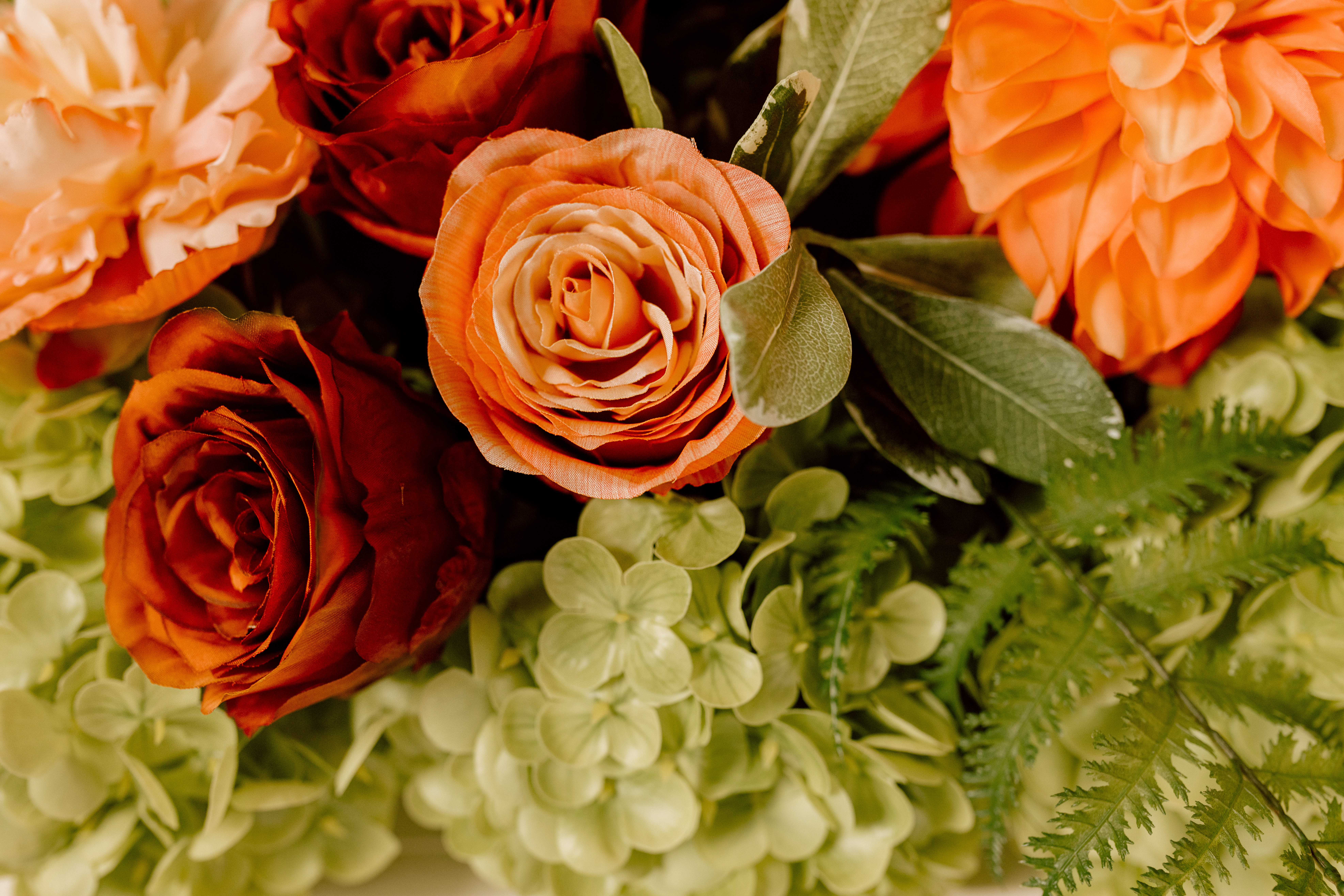 Table Garden collection floral design detail — Table Garden